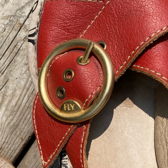 Fly London ankle wrap sandals - Picture 4 of 6